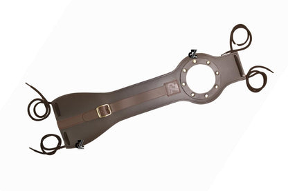Genuine Leather Motorcycle Tank Strap For Jawa 42 Bobber