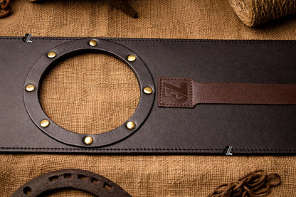 Genuine Leather Motorcycle Tank Strap For Royal Enfield Shotgun 650