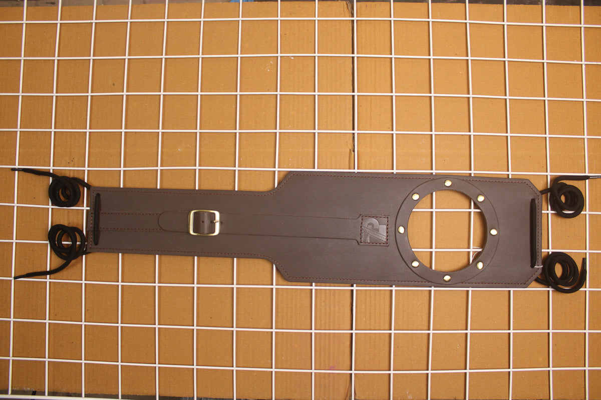 Genuine Leather Motorcycle Tank Strap For Royal Enfield Super Meteor 650