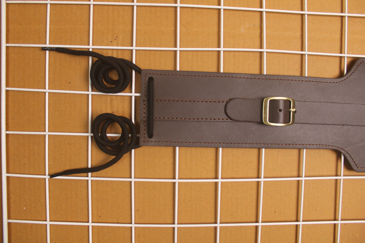 Genuine Leather Motorcycle Tank Strap For Royal Enfield Super Meteor 650