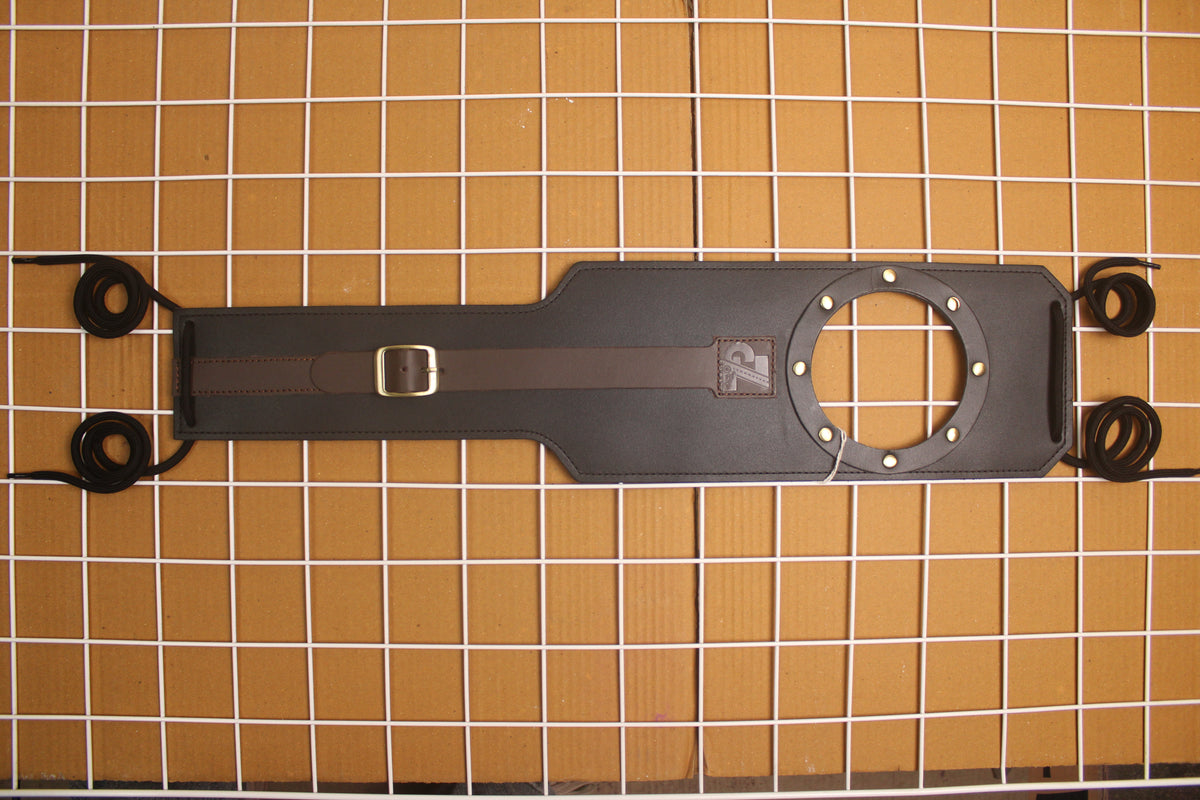 Genuine Leather Motorcycle Tank Strap For Royal Enfield Super Meteor 650