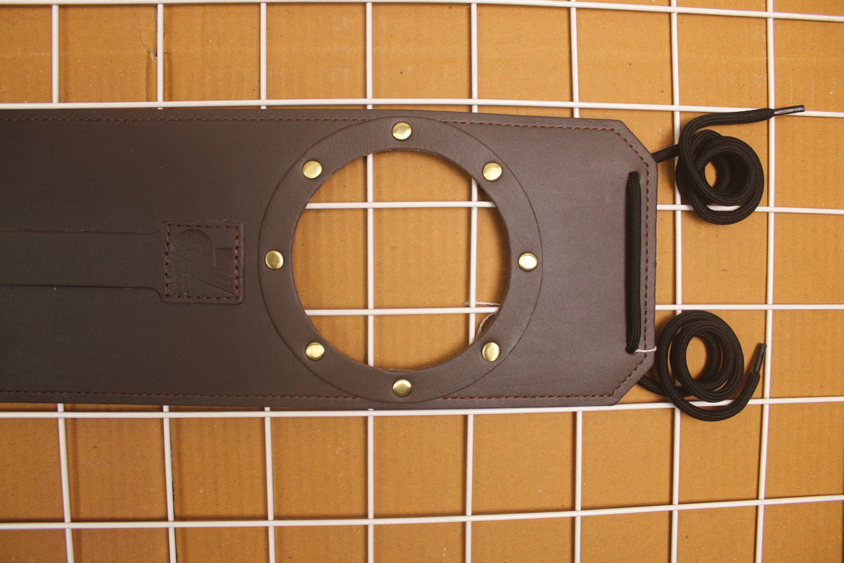 Genuine Leather Motorcycle Tank Strap For Royal Enfield Super Meteor 650