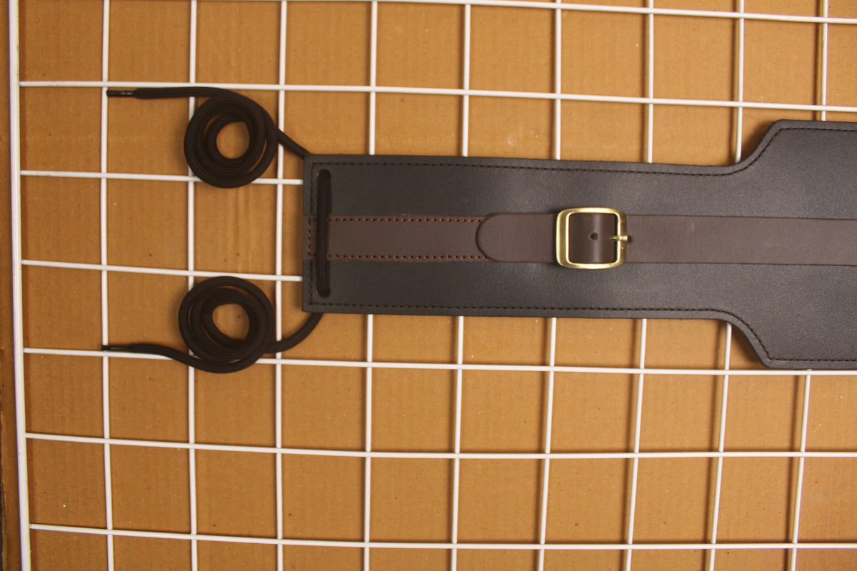 Genuine Leather Motorcycle Tank Strap For Royal Enfield Super Meteor 650