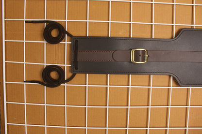 Genuine Leather Motorcycle Tank Strap For Royal Enfield Super Meteor 650
