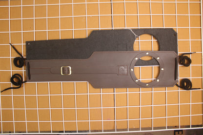 Genuine Leather Motorcycle Tank Strap For Royal Enfield Super Meteor 650