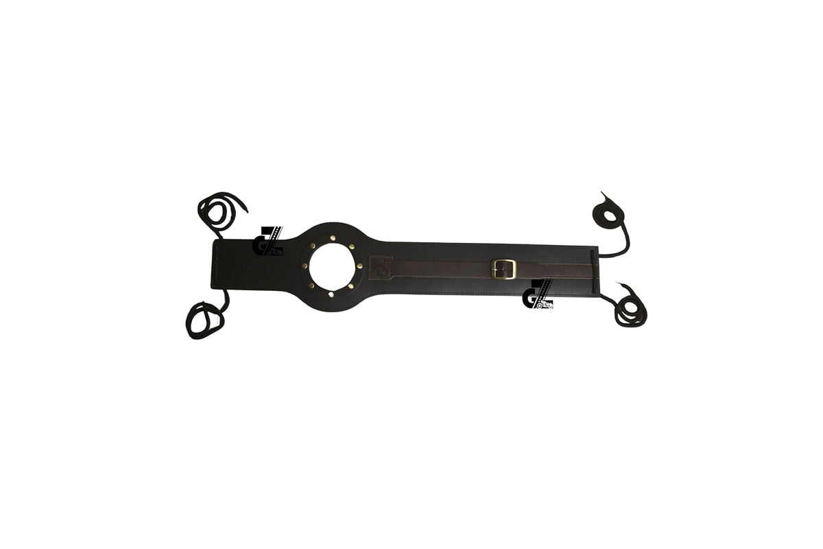 Genuine Leather Motorcycle Tank Strap For TVS Ronin
