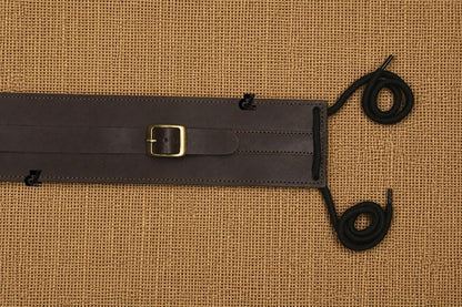 Genuine Leather Motorcycle Tank Strap For TVS Ronin