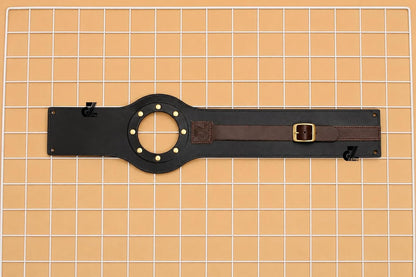 Genuine Leather Motorcycle Tank Strap For TVS Ronin
