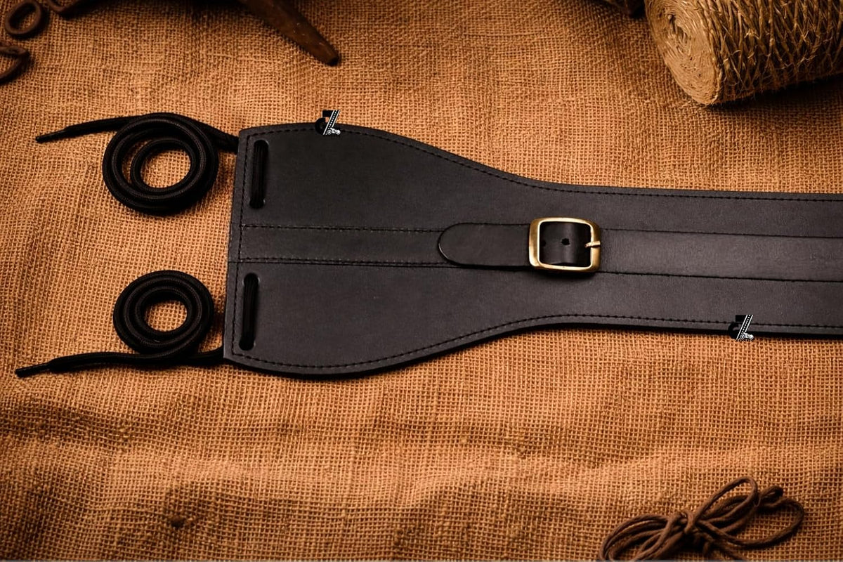 Genuine Leather Motorcycle Tank Strap For Triumph Speed & Scrambler 400