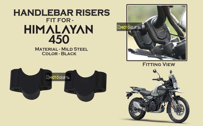MOTO TORQUE HANDLEBAR RISERS FOR NEW HIMALAYAN 450