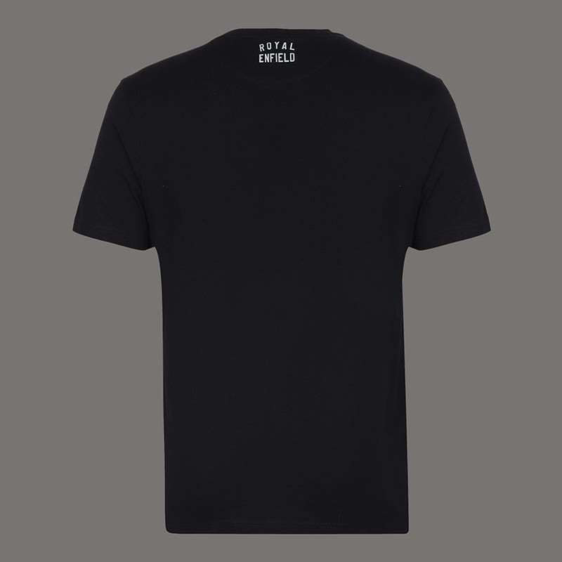 HAORAM ROYAL ENFIELD T SHIRT BLACK