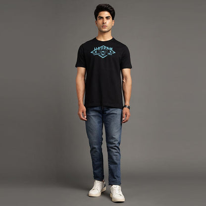 HAORAM ROYAL ENFIELD T SHIRT BLACK