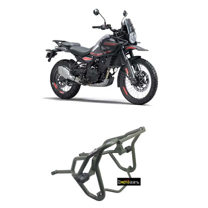 MOTO TORQUE PANTHER CRASH GUARD WITH FITTINGS GREEN FOR NEW HIMALAYAN 450