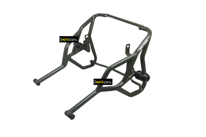 MOTO TORQUE PANTHER CRASH GUARD WITH FITTINGS GREEN FOR NEW HIMALAYAN 450