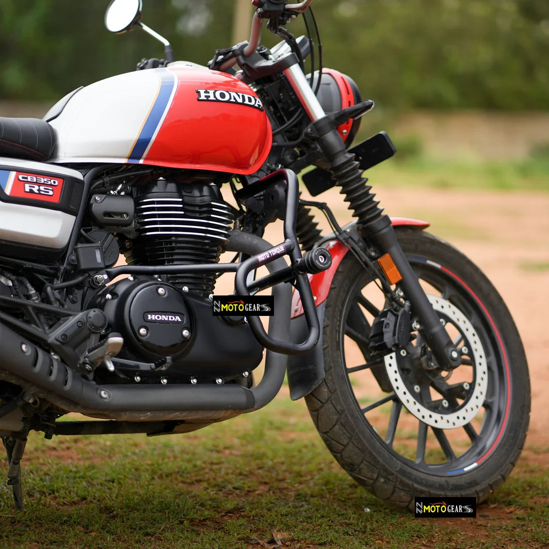 Moto Torque Crash Guard v2.0 With Fittings For Honda H'ness CB350/350RS