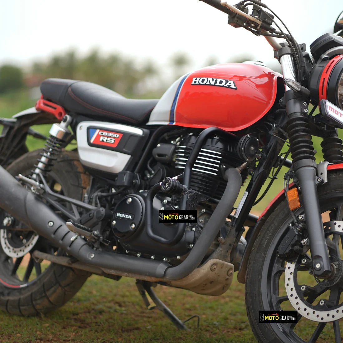 Moto Torque Crash Guard v2.0 With Fittings For Honda H'ness CB350/350RS