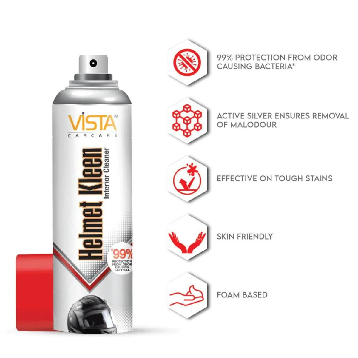Vista Helmet Kleen Foam Based Cleaner 125 ml
