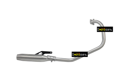 Silver Stallion Performance Blaze Full System Silver Brushed For Triumph speed & Scrambler 400x