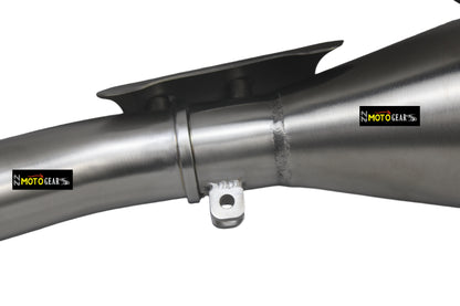 Silver Stallion Performance Blaze Full System Silver Brushed For Triumph speed & Scrambler 400x