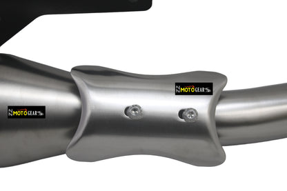 Silver Stallion Performance Blaze Full System Silver Brushed For Triumph speed & Scrambler 400x