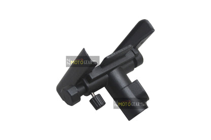Philomex Aluminum Universal Motorcycle Scooter Mobile Holder Black