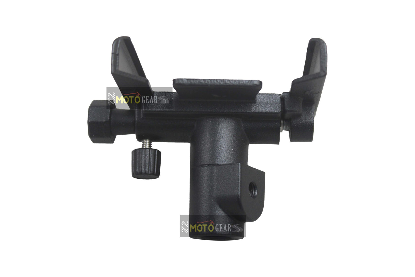 Philomex Aluminum Universal Motorcycle Scooter Mobile Holder Black