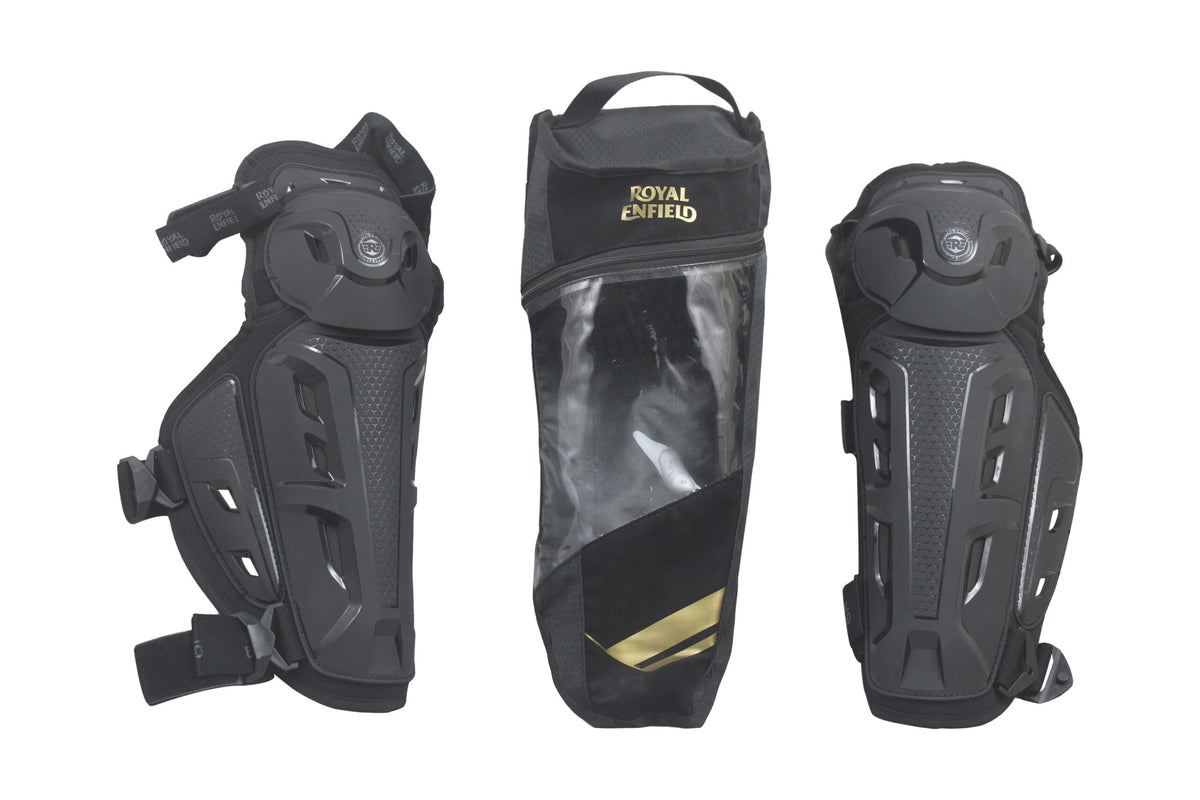 Royal Enfield Endurer External Black Knee Guard Protector