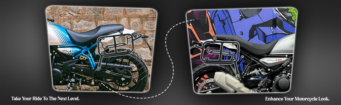 Black Saddle Stay Pair Right & Left Side Fit for Royal Enfield Guerrilla 450