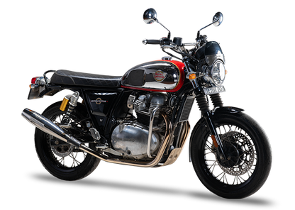 Silver Stallion Performance Silencer Exhaust Silver For Interceptor & Continental GT 650 TWIN
