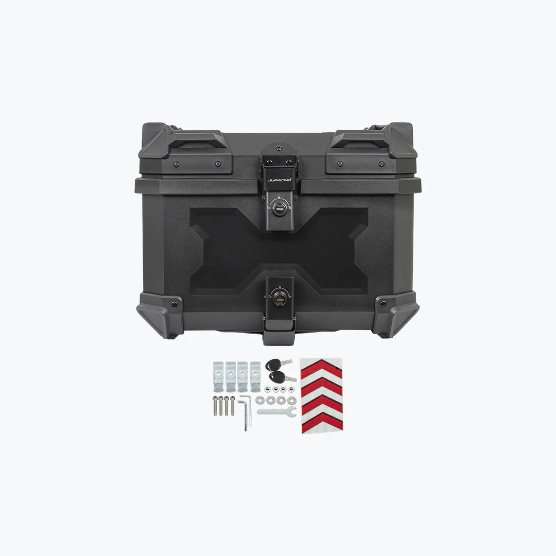 Jb Racing Top Case X45L Economy Black With Backrest Pad