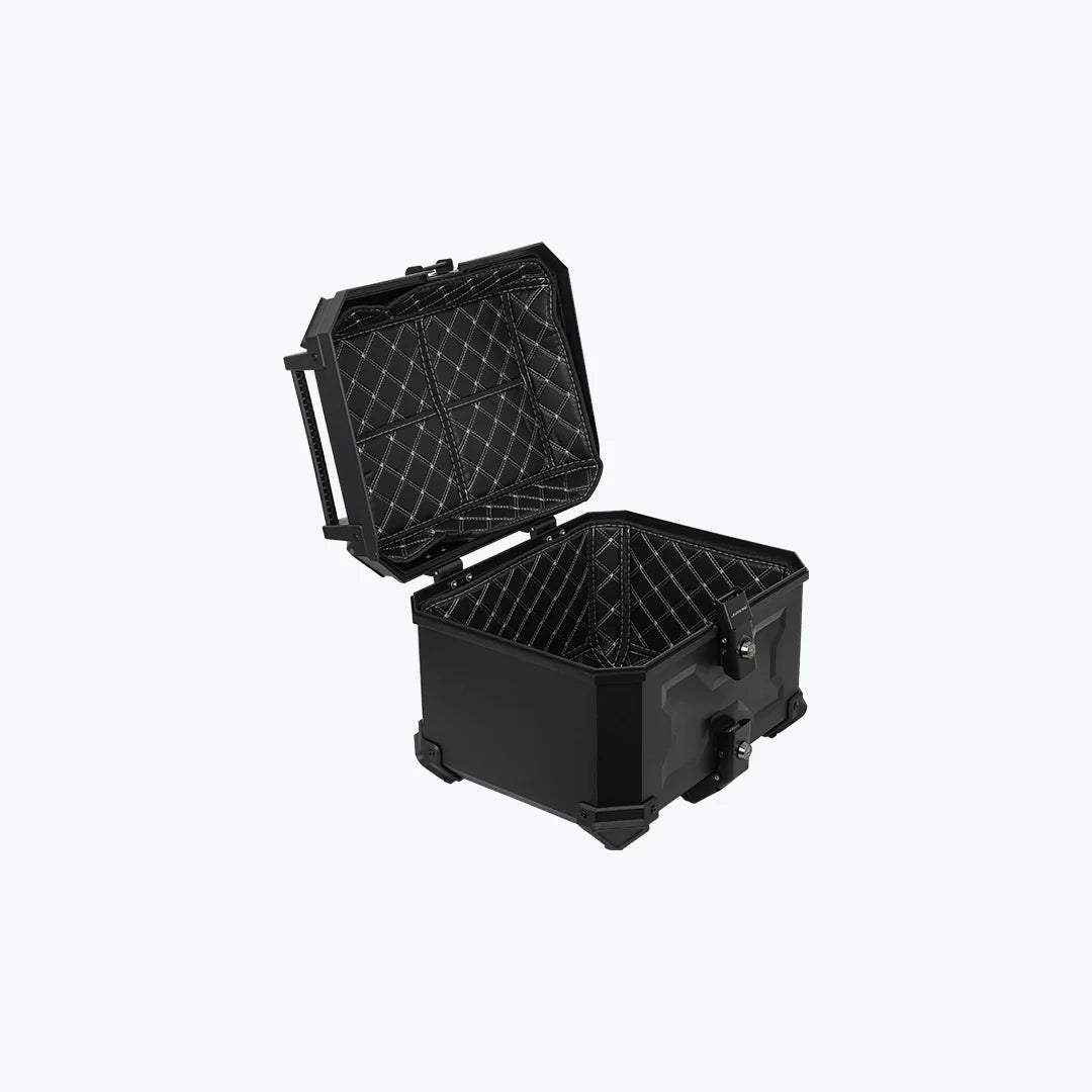 Jb Racing Top Case X45L Economy Black With Backrest Pad