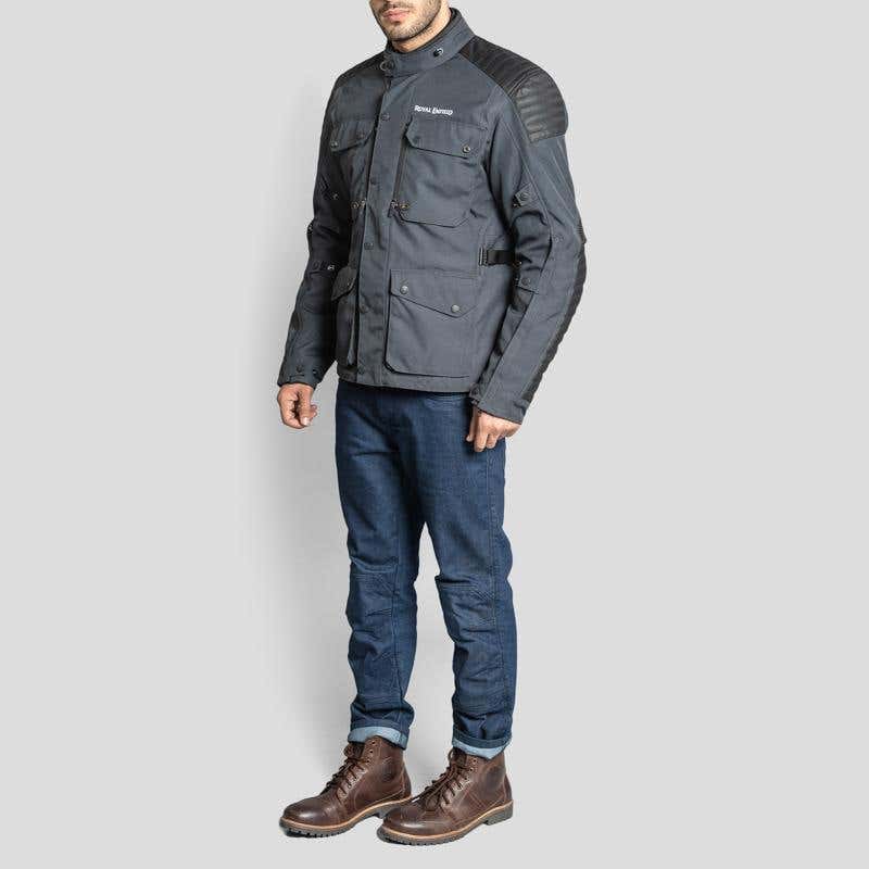 ROYAL ENFIELD KHARDUNGLA JACKET GREY