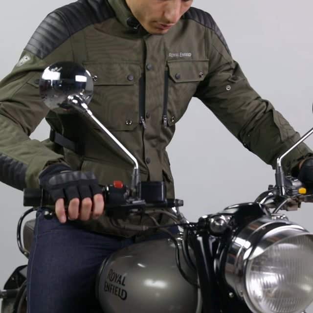 ROYAL ENFIELD KHARDUNGLA JACKET OLIVE