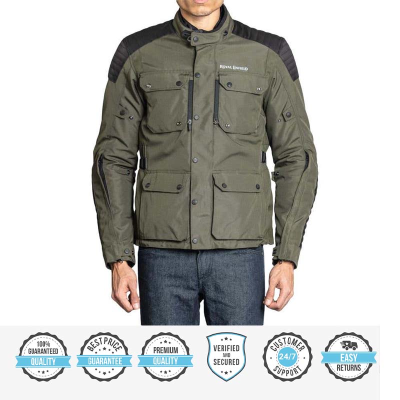 ROYAL ENFIELD KHARDUNGLA JACKET OLIVE