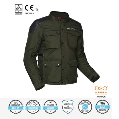 ROYAL ENFIELD KHARDUNGLA V2 JACKET OLIVE