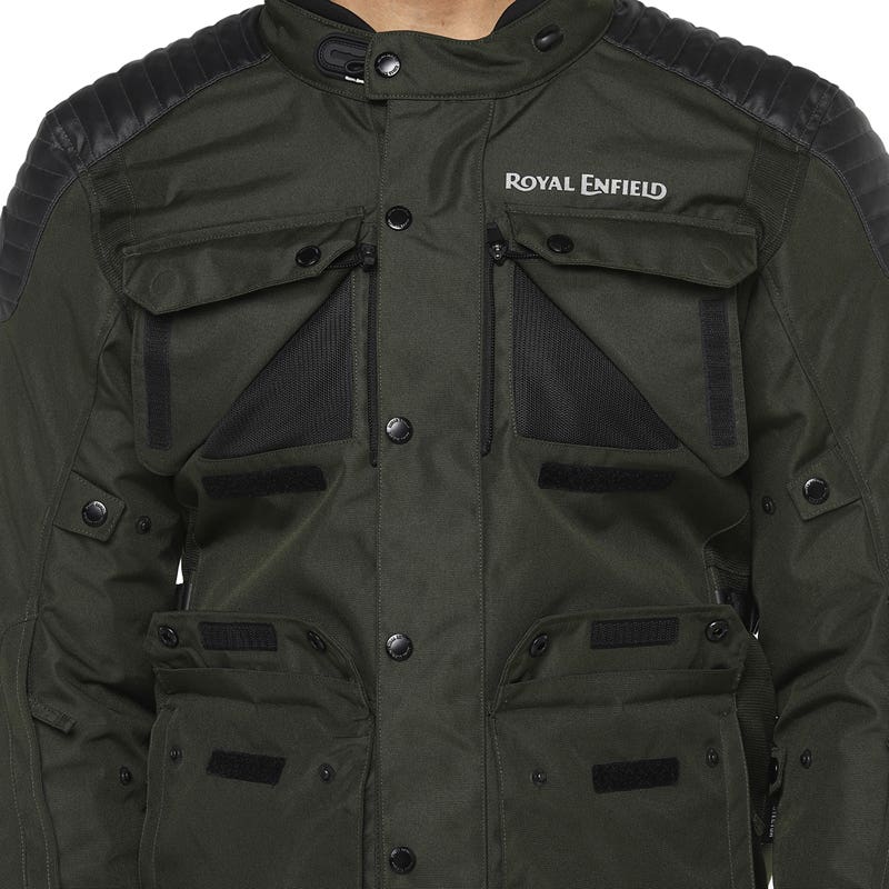 ROYAL ENFIELD KHARDUNGLA V2 JACKET OLIVE