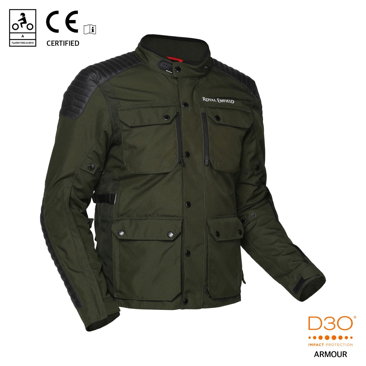 ROYAL ENFIELD KHARDUNGLA V2 JACKET OLIVE