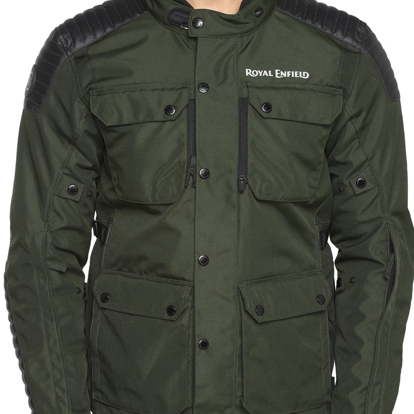 ROYAL ENFIELD KHARDUNGLA V2 RIDING JACKET SHELL OLIVE