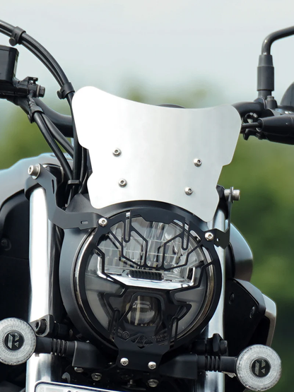Legundary Mig Headlight Grill For Hero Mavrick 440