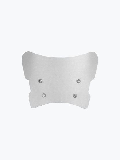 Legundary Zephyr Metal Visor With Number Plate Stay For Hero Mavrick 440
