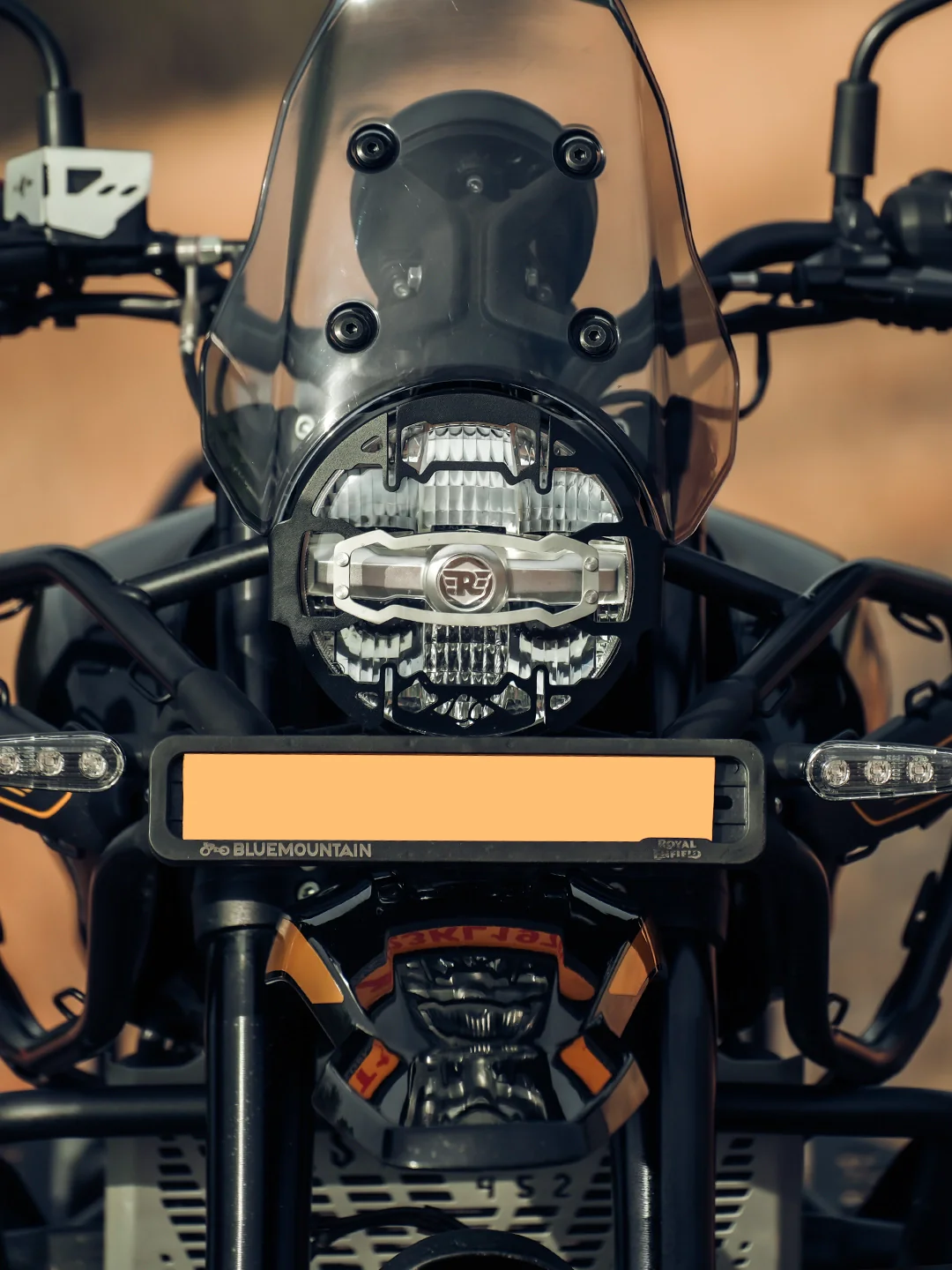 Legundary Cosmic Headlight Grill For Royal Enfield New Himalayan 450