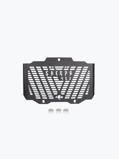 Legundary Sherpa Radiator Grill Mild Steel For Royal Enfield New Himalayan 450