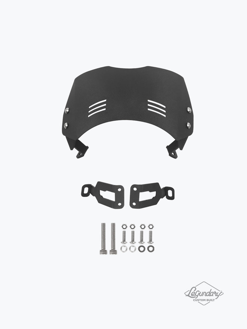 Legundary Aegis Metal Visor For Royal Enfield Hunter 350
