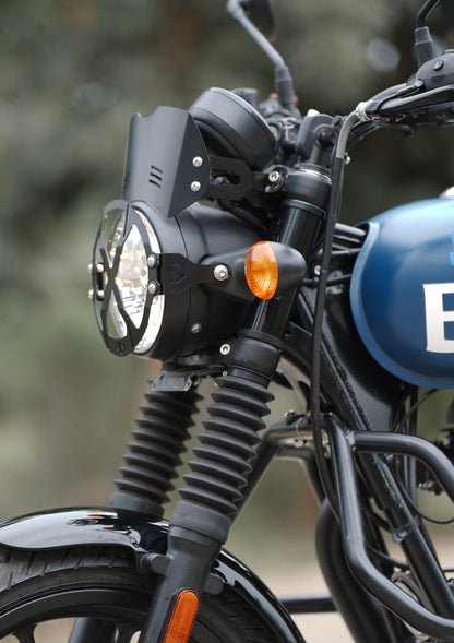 Legundary Aegis Metal Visor For Royal Enfield Hunter 350