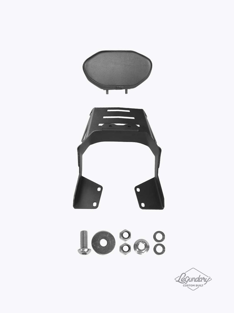 Legundary Back Rest With Carrier For Royal Enfield  Hunter 350