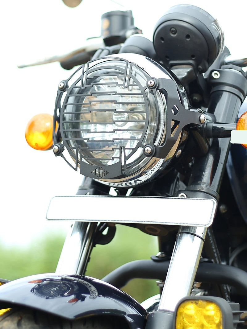 Legundary MIG Headlight Grill For Royal Enfield Meteor 350