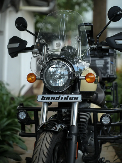 Legundary Oculus Headlight Shield For Royal Enfield Meteor 350