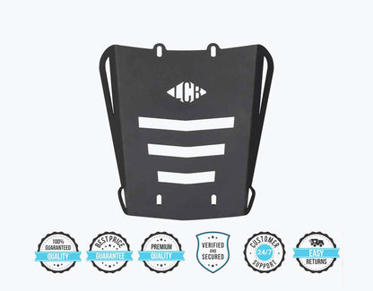 Legundary Vermillion Solo Expedition Rack For Royal Enfield Meteor 350