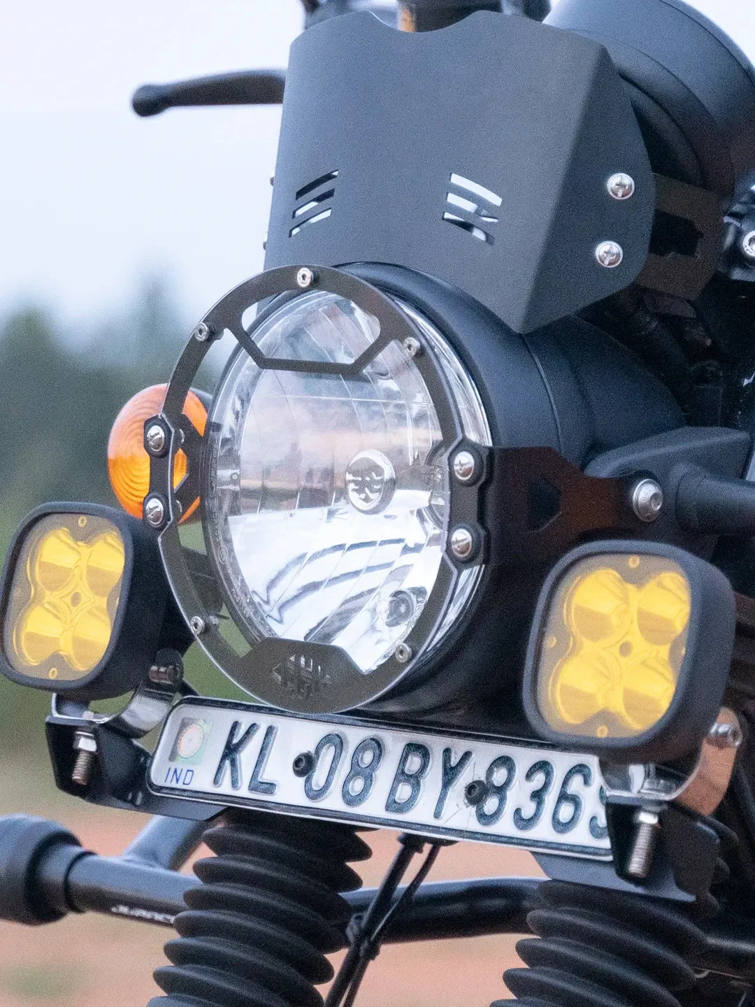 Legundary Oculus Shield For Royal Enfield Hunter 350