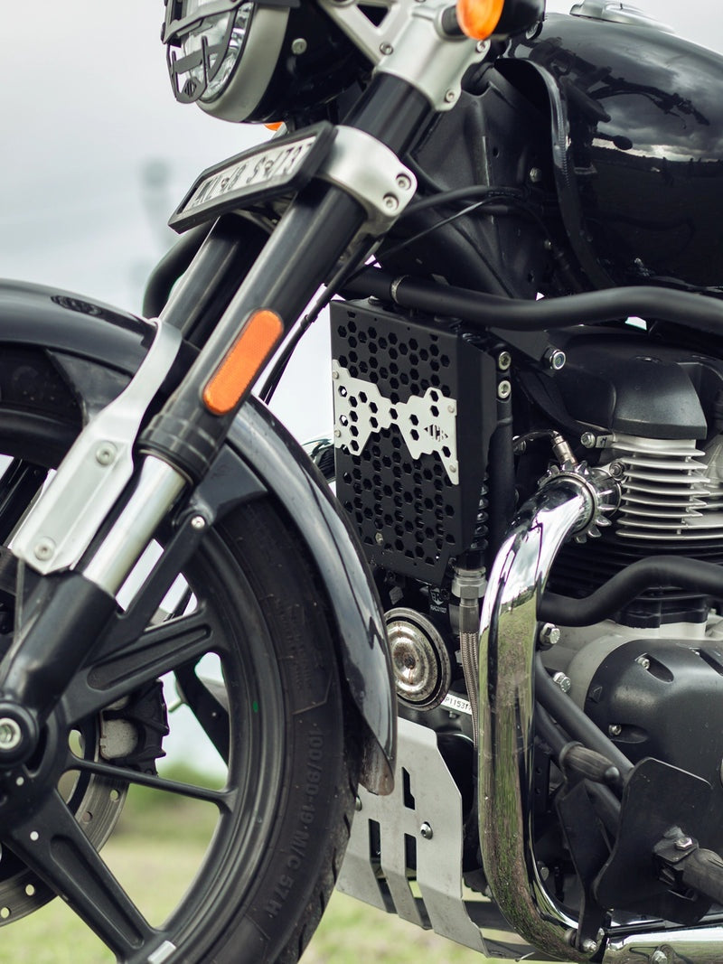 Legundary Vector Radiator Grill For Royal Enfield Super Meteor 650